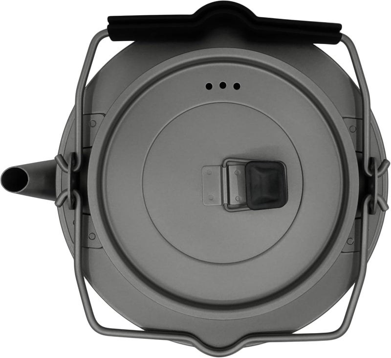 Kuvik Titanium Kettle 1.0L (33.8 oz) - Ultralight and Compact Kettle for Backpacking, Camping, and Home - Image 2